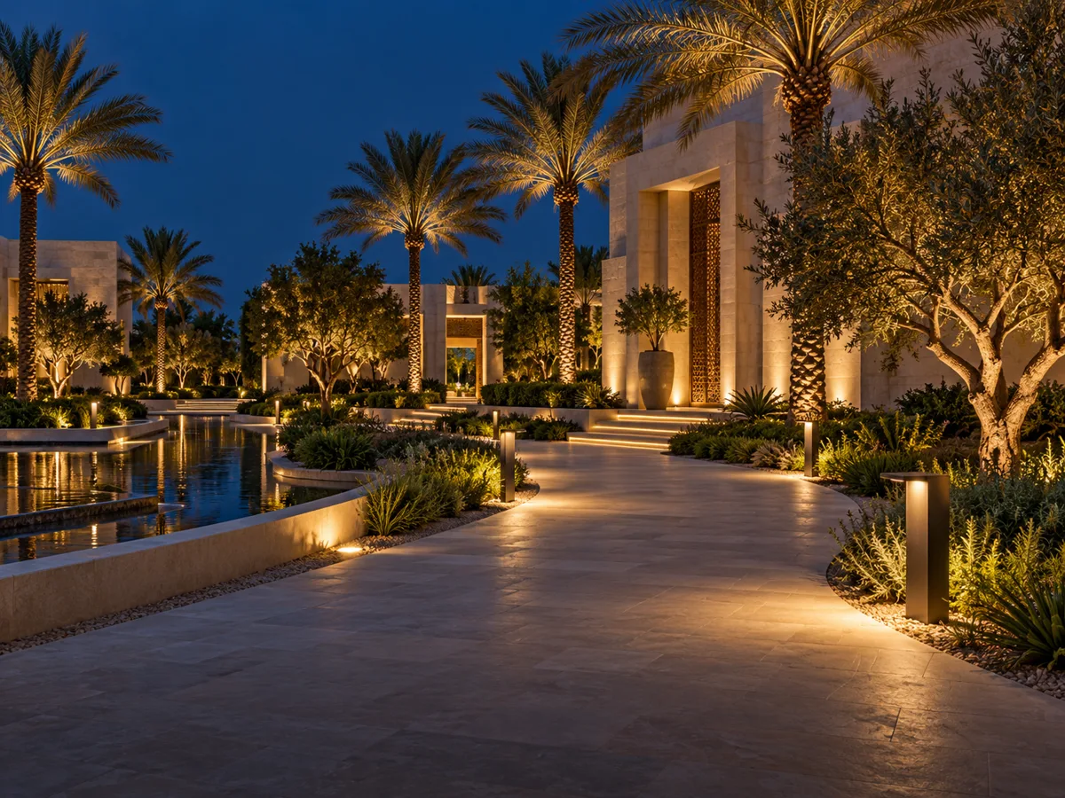 Outdoor lighting by Quanta