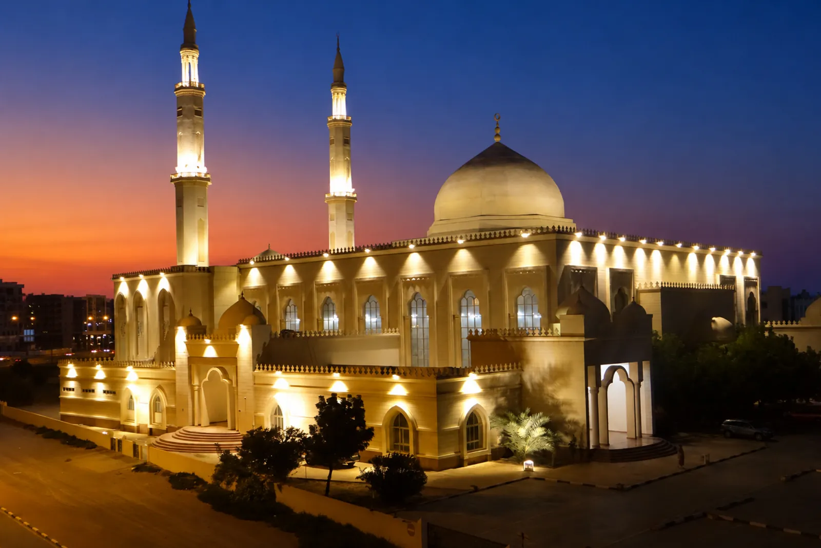 Al Dhiyaa Mosque project reference in Sharjah