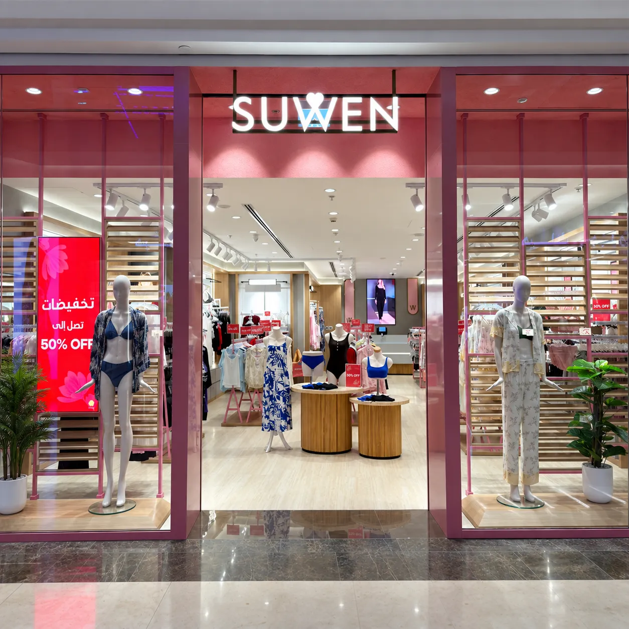 Suwen at BurJuman Mall project reference