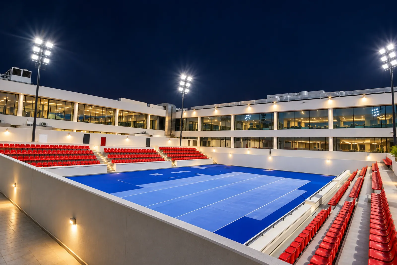 Zayed Sports City project reference in Abu Dhabi
