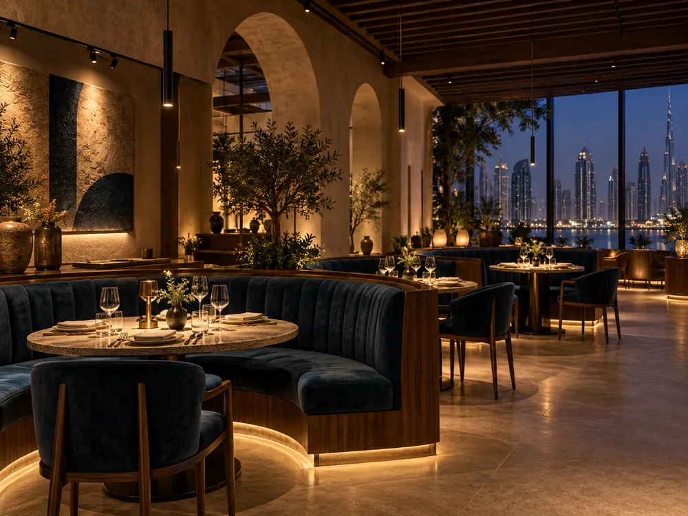 Restaurants & Caf&eacute;s lighting by Quanta